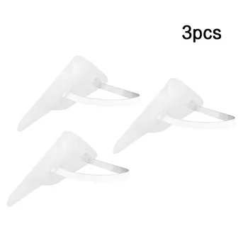 

3PCS Anti-spray Protective Mask HD Transparent Child Adult Full Face Splash Mask Effectively Anti-smoke Protective Face Mask