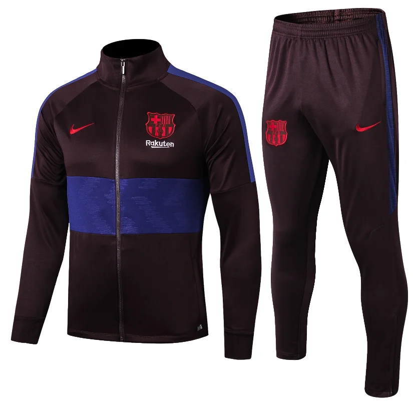 19 20 real madrides тренировочная куртка рубашка Barcaed Jersey Barcelonaes Манчестерский город пальто для взрослых куртка комплект футбол Джерси - Цвет: shirt