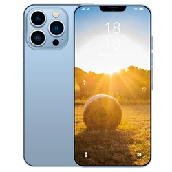 6.7″HD Smartphone Global Version i13proMax 4GB RAM+64GB ROM Android 11  facial recognit 10-core 4G/5G network