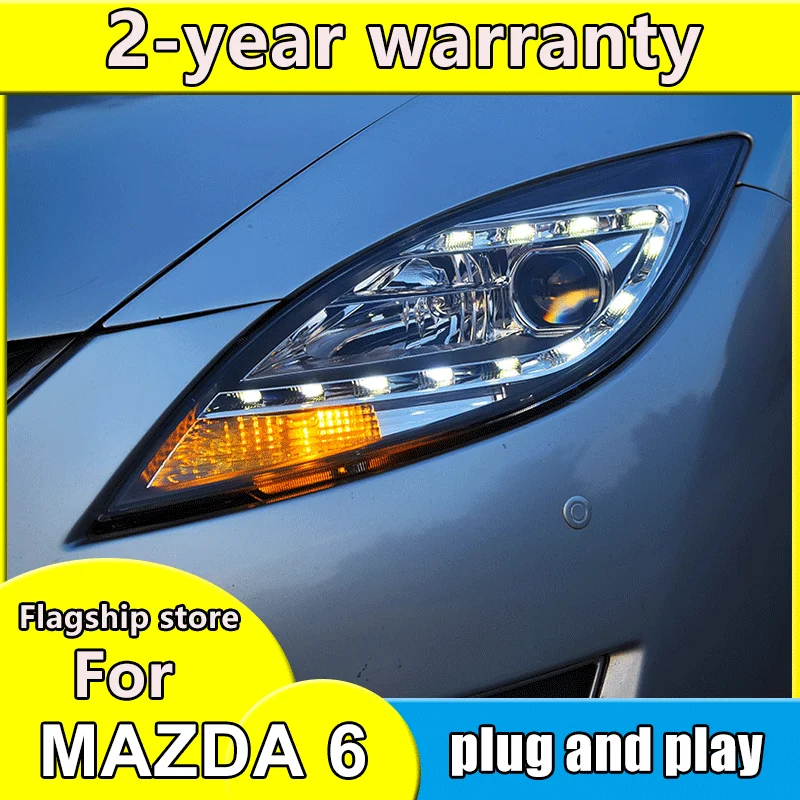 ForMazda6Headlight20092016ForMazda6LEDHeadlightDRLDaytime