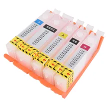

Refill PGI-480 cli 481 XXL refillable ink cartridge permanent chip For canon TS704 TS6140 TS6240 TS6340 TR7540 TR8540 TS9540