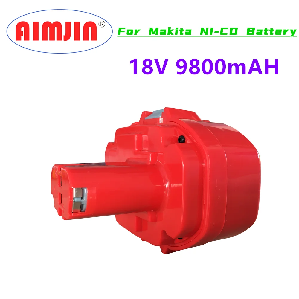 

For Makita 1820 18V 9800mAH NI-CD NI-MH Battery Cordless Electric Drills 1822 1823 1833 1834 1835 1835F 192827-3 192829-9