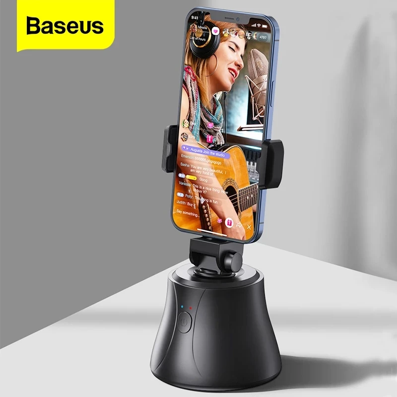 Baseus смартфон Gimbal Стабилизатор Ручной Смарт съемки 360 ° Вращение лица отслеживание селфи палка Bluetooth для iPhone