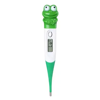 

Cartoon Cute Soft Touch Baby Waterproof Thermometer Children'S Thermometer Baby Care Professional Fashion Portability Cute Frog