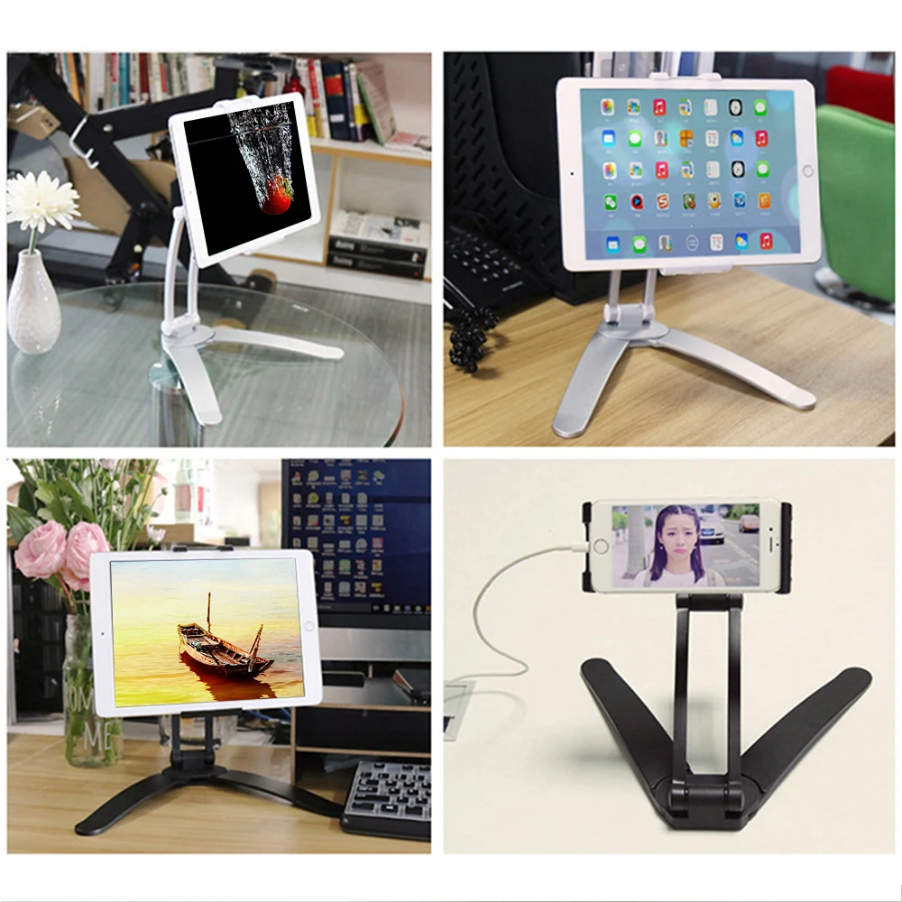 Wall-Desk-Tablet-Stand-Digital-Kitchen-Tablet-Mount-Stand-Metal-Bracket-Smartphones-Holders-Fit-For-5 (4)