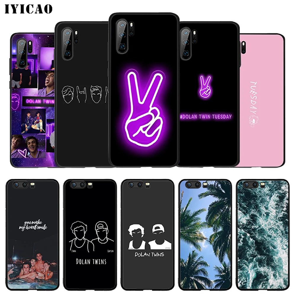 IYICAO доланские Близнецы мягкий чехол для huawei P30 P20 P10 P9 P8 P Smart Z Plus 2019 Lite Pro 2018 2017 2016 TPU |