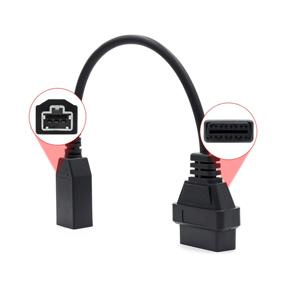 Кабель obd 2 для Honda 3 pin OBD1 адаптер OBD2 OBDII Для на 16 разъем| |