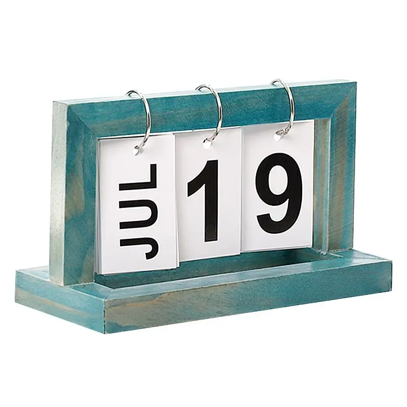 Домашний декор, винтажный стиль, вечный, сделай сам, календарь, ремесла, украшение для офиса, школы, Y4UE