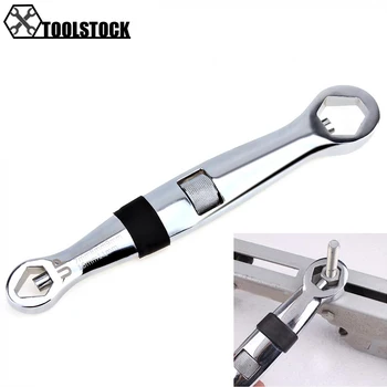

Wrenches 16 in 1 Multifunctional Flexible Type Wrench 4 to 19mm Adjustable Wrench Household Tool Universal Wrench Tool