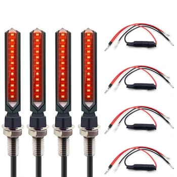 

Motorcycle LED Turn Signal Intermitentes Moto Light For Yamaha x max Honda cb Aprilia shiver 750 Yamaha fz6n Ducati monster 900