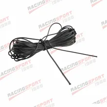 15 м(50 футов) 3 мм расширяемая кабельная оплетка обшивки Плетеный ткацкий станок черный