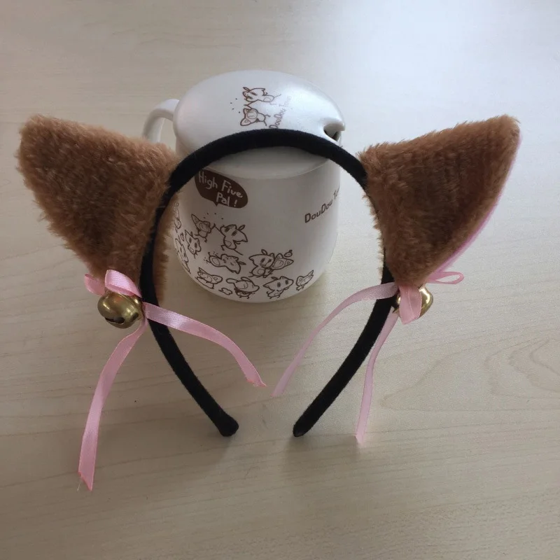 COS аниме уши кошки заколки для волос diffuse горничной Женщина Лолита мягкие милые сестры карты