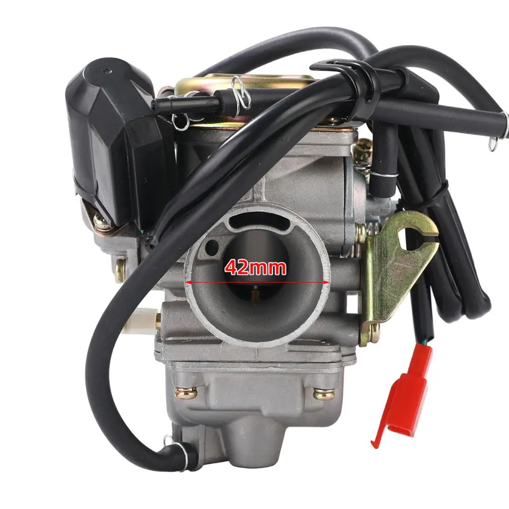 Motorcycle carburetor GY6 125cc 150cc PD24J fuel system for ATV Kart Scooter motocross