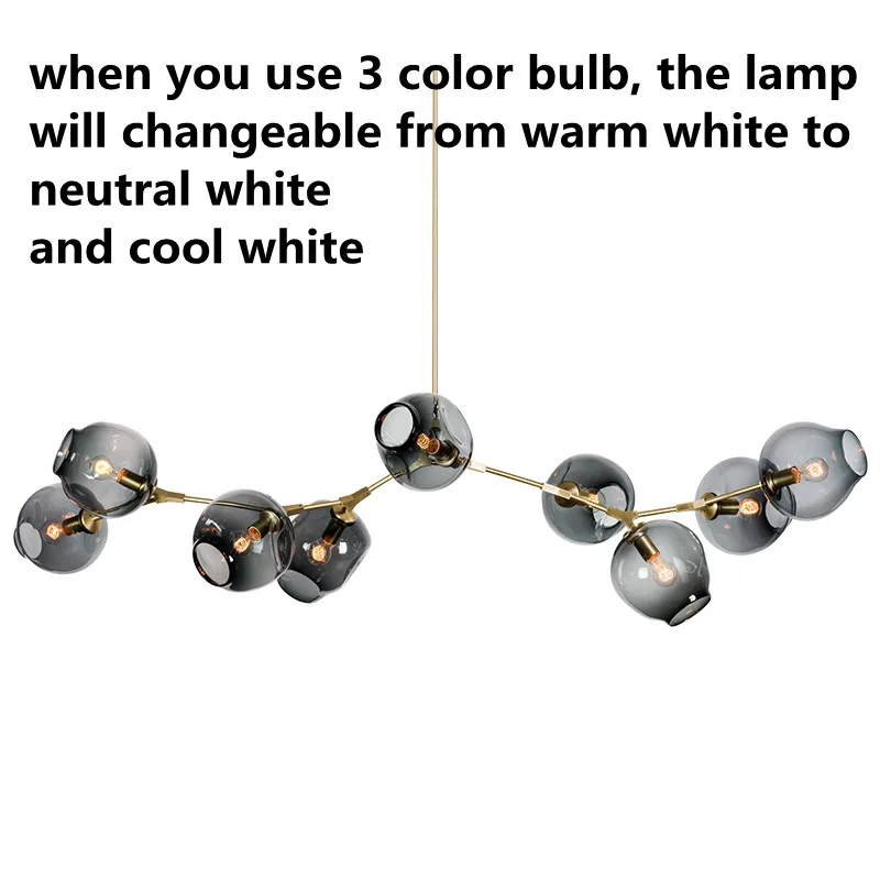 

Современный стеклянный подвесной светильник в скандинавском стиле для столовой, кухни, дизайнерские подвесные светильники Avize, освещение