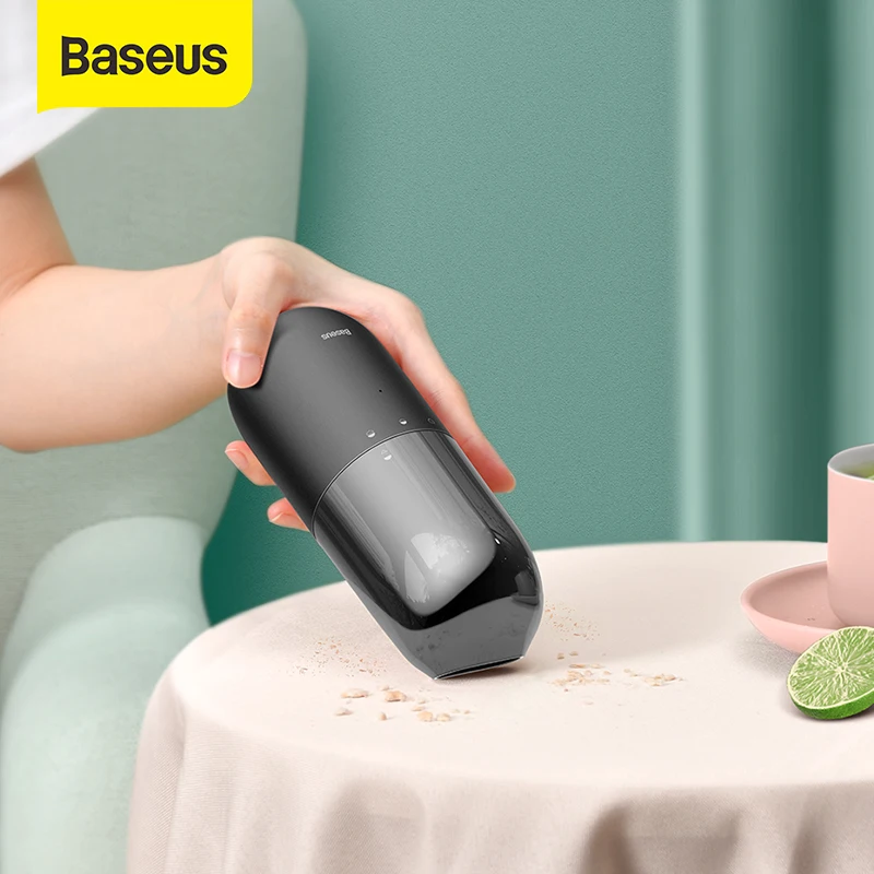 Baseus мини портативный пылесос беспроводной пылеуловитель сильный всасывающий
