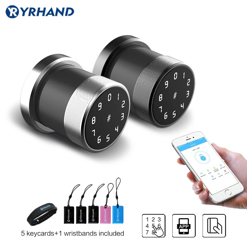 

WiFi TT lock App Bluetooth Smart Door Lock Digital Keypad Knob Styled Keyless Entry Digital Security Door Lock with TT lock App