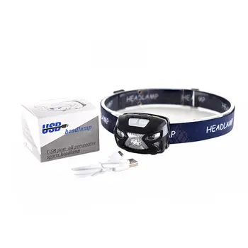 

Portable Usb Charging Sensor Headlights Led Night Running Sensor Lights Night Fishing Supplies Headlights