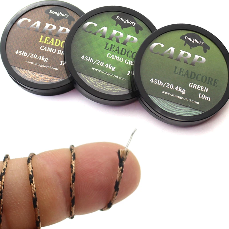 

2 шт., леска для ловли карпа, 45 фунтов