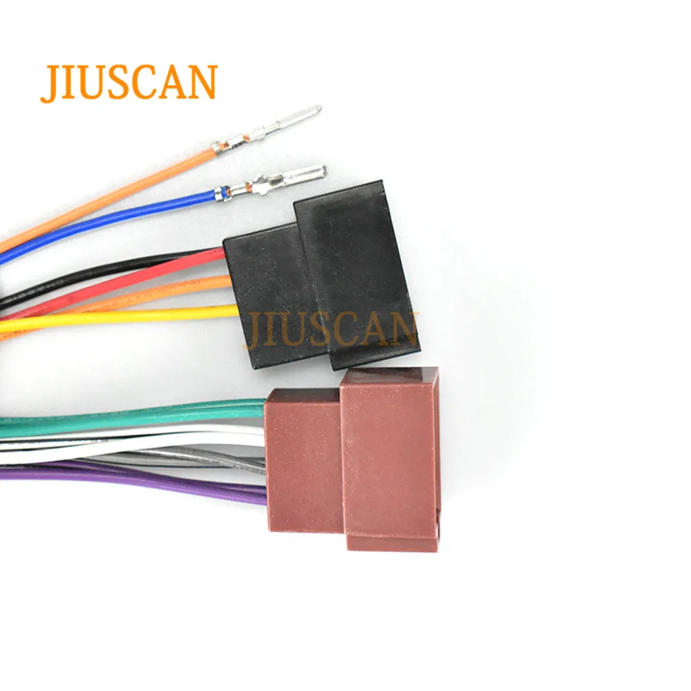 JIUSCAN 12-142 ISO радио адаптер для Buick и для Chevrolet Mini провода жгута проводов разъем свинцовый ткацкий станок кабель штекер Адаптер стерео