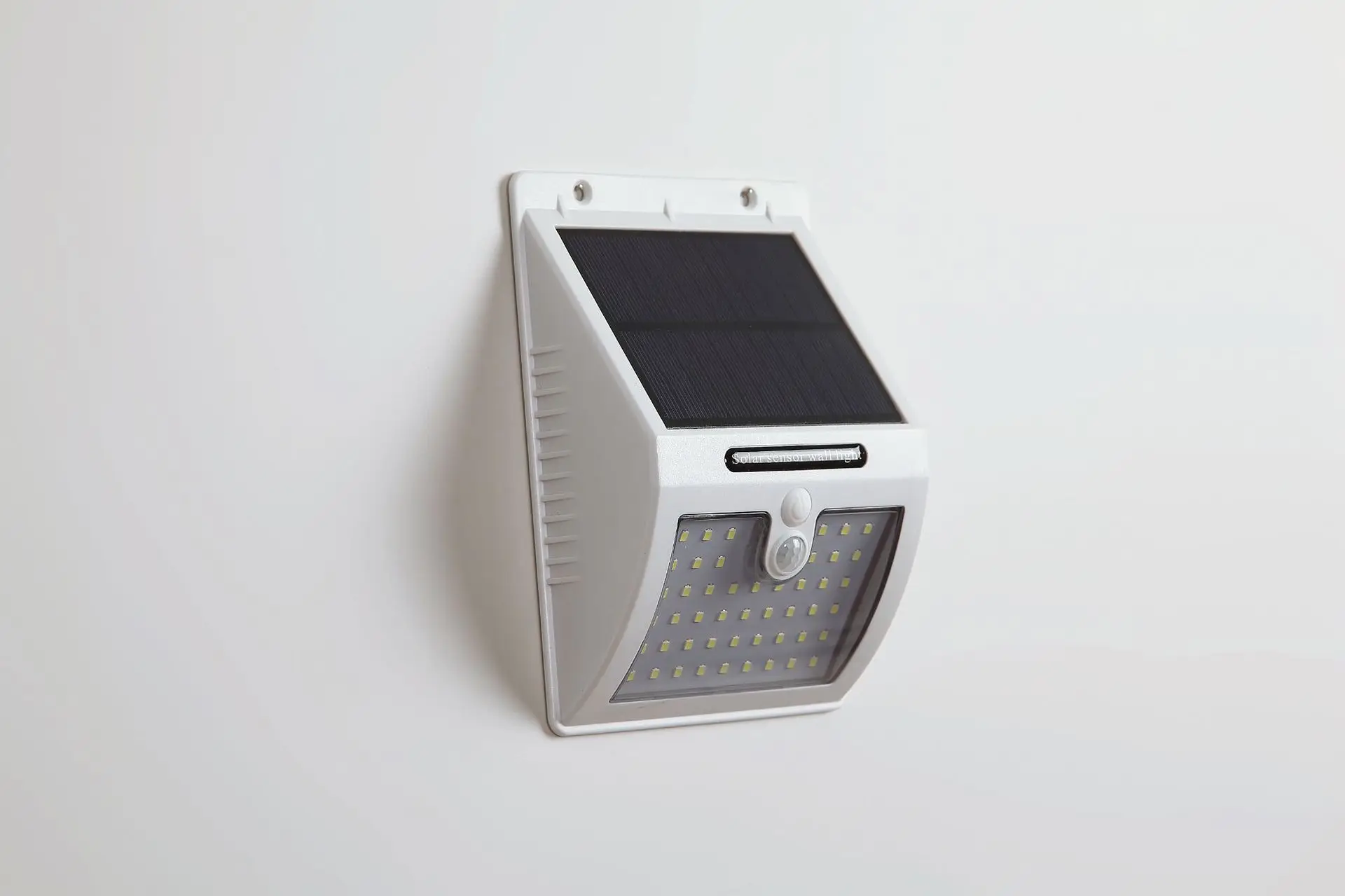 Солнечный три режима 48LED открытый коридор украшения стены освещение человека реагирующая на движение бытовой настенный светильник