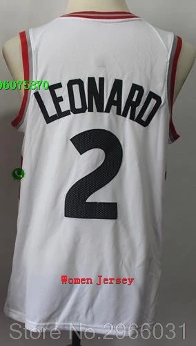A+++ качественная женская одежда для взрослых#2 Kawhi Leonard#10 DeMar DeRozan 7 Kyle Lowry Jersey San Antonio - Цвет: for Women