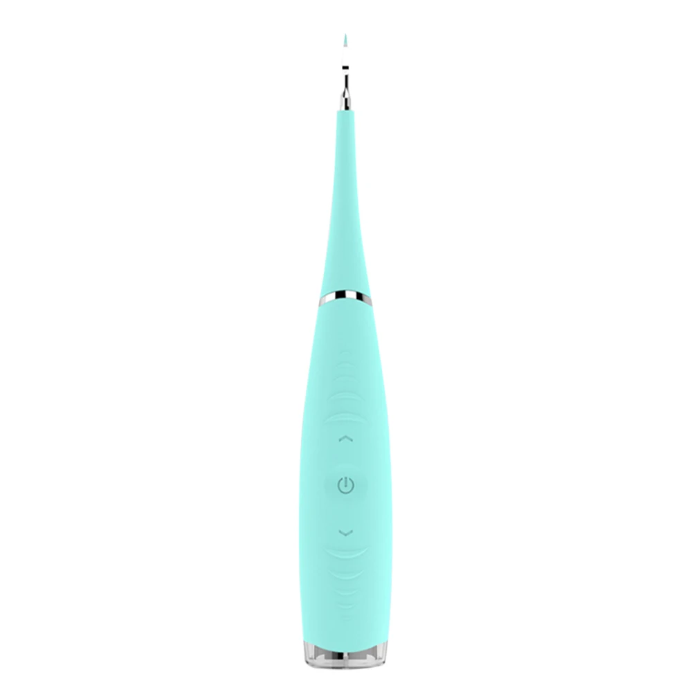 Electric Dental Calculus Remover Portable Tartar Scraper High Frequency Vibration 5 Adjustable Mode Teeth Whitening Oral Hygiene - Цвет: Синий