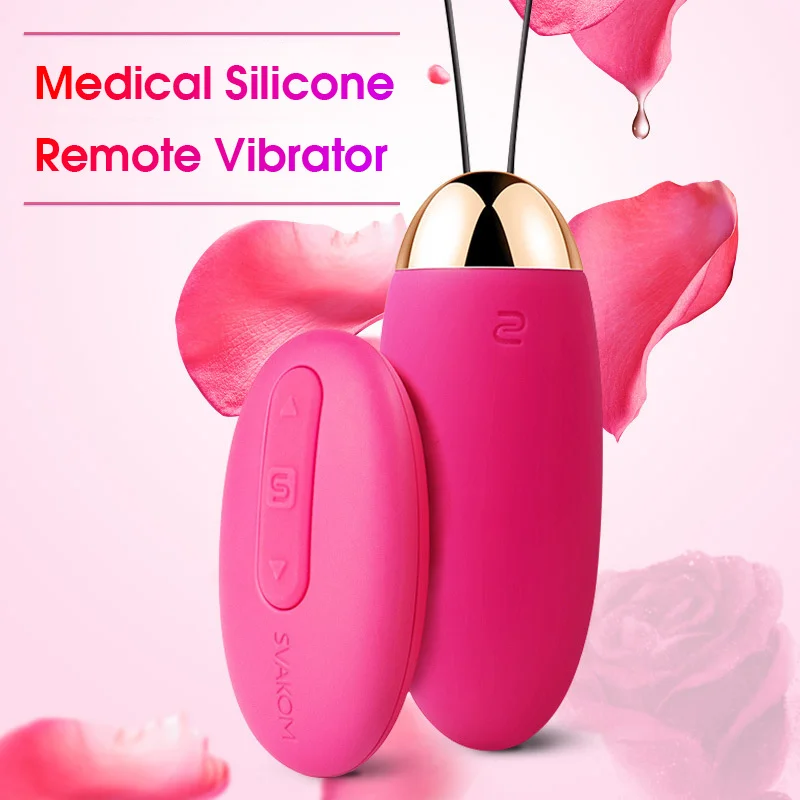 SVAKOM ELVA Remote Control Love Egg Vibrator Vagina Ball Kegel Clitoris G Spot Stimulator Toys for Adults Sex Toys for Women 1