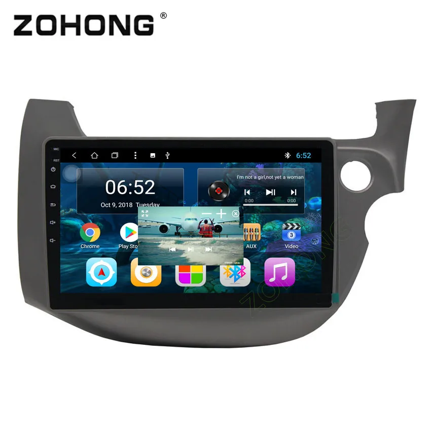 2.5D PIP Octa 8 Core автомобильный dvd-плеер на основе Android для Honda FIT JAZZ RHD 2007 2008 2009 2010 2011 2012 автомобиля gps радио навигации WI-FI