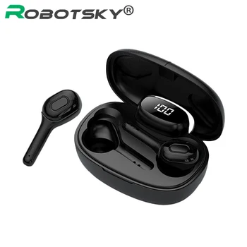 

T9 Newest Bluetooth Earphone V5.0 TWS Wireless Headphone LED Display HD Sports Headset Earbuds for Iphone 11 Pro Huawei Samsung