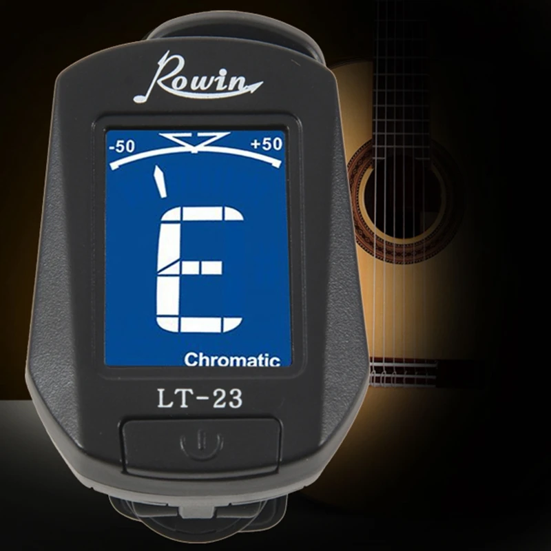 LT-23 Acoustic Guitar Tuner Clip On Tuner for Electric Guitars Bass Chromatic Violin Ukulele