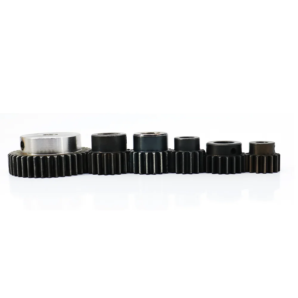 1Pc 1 Mod Spur Gear 1 Mod 20teeth 1M20T Motor Protruding Gear Rack Hole 6mm 6.35mm 8mm 10mm