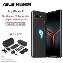 ASUS ROG Phone II(ZS660KL), игровой телефон Strix Edition, глобальная версия, 8 ГБ, 128 ГБ, Snapdragon 855 plus, 6000 мАч, NFC, обновление OTA