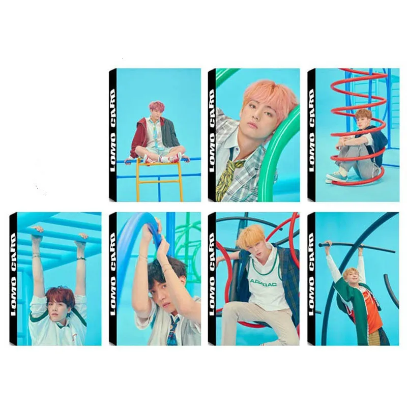 30 шт./компл. Kpop Bangtan мальчики любят себя ответ альбом прозрачные фото карты ПВХ самодельные Lomo карты фотокарты
