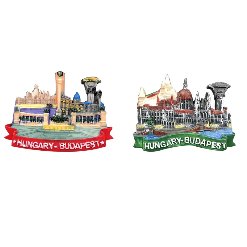 Смола магнитные наклейки на холодильник в Венгрия Будапешт Панорама