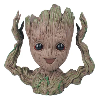 

New Grut Flowerpot Pen Holder Galaxy Guard 2 Small Tree PVC Garage Kit Galaxy Guard 2 Grut Decoration