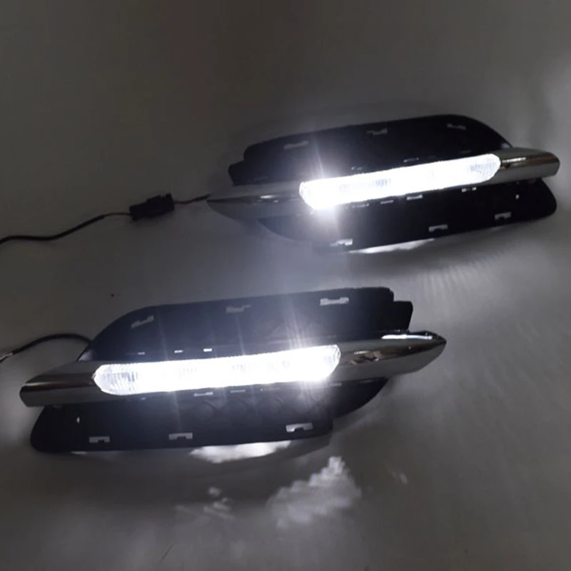 Автомобильный DRL светодиодный 12V дневные ходовые огни поворотные сигнальные лампы дневного света для Mercedes-Benz W246 B180 B200 2011