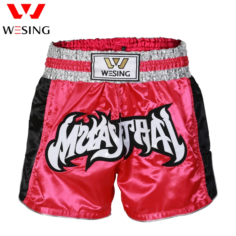 Шорты WESING Muay thai шорты MMA для кикбоксинга мужчин и женщин|Боксерские трусы| |