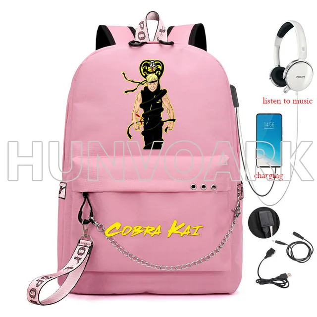 Laki laki Ransel Pengisi Daya Usb Tas 