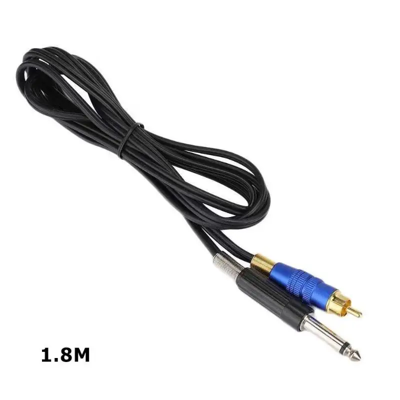 Tattoo Clip Cord Tattoo Gun Copper Wire 22 AWG Copper Duct Woven Nylon Interface Tattoo Power Supply Tool Accessory