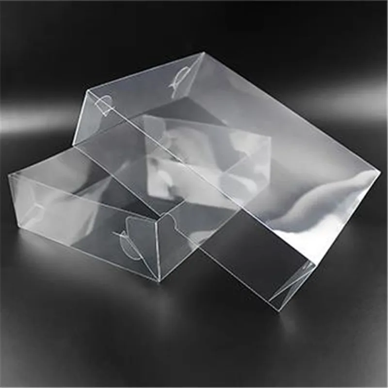 

Square Transparent PVC Box Packing Wedding Christmas Favor Chocolate Candy Heaven and Earth Cover Plastic Box/Case Clear