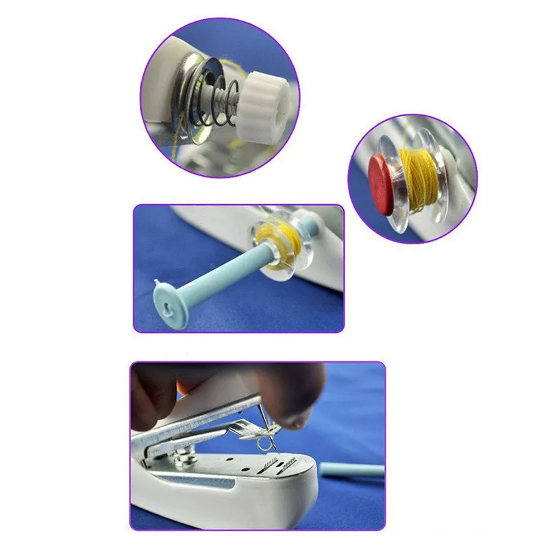 1 шт. беспроводные портативные Швейные мини машинки для рукоделия|Швейные машины|