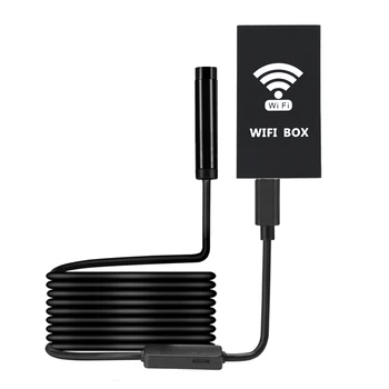 

TISHRIC 8MM Wifi Endoscope Camera for Mobile Inspection Camera 1200P Endoscope for Cars/Smartphone/Android Borescope Camera
