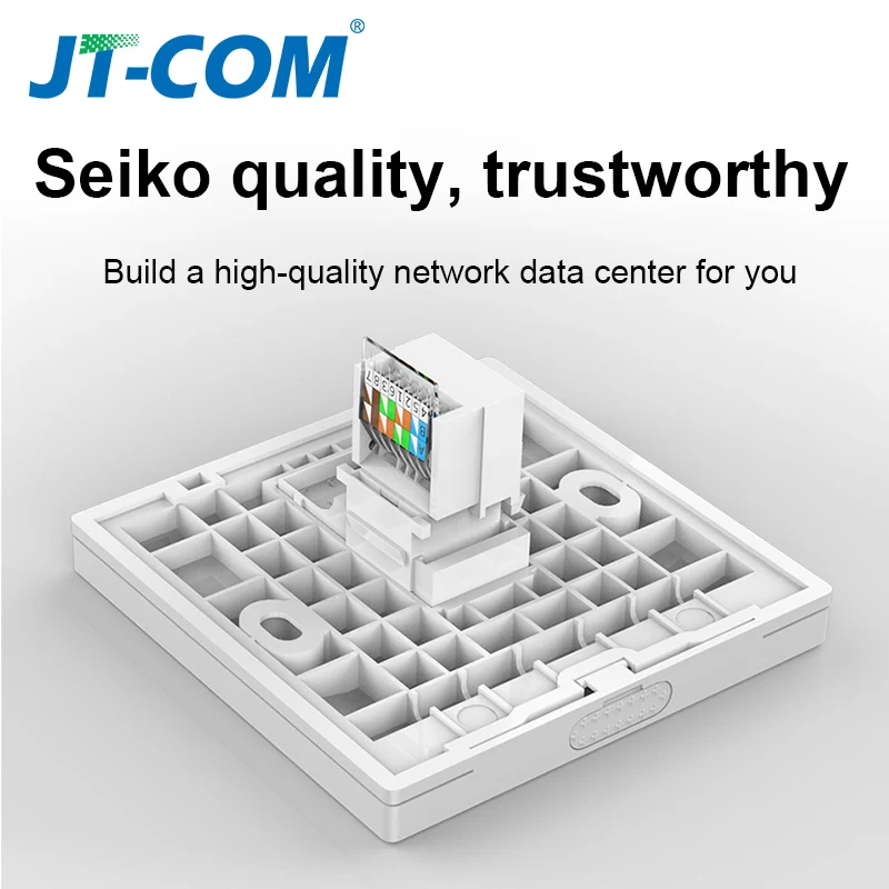 CAT5E UTP Network Module Tool-free RJ45 Connector Cable Adapter RJ45 Modulo FOR AMP hot