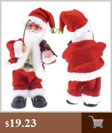Электрический Санта-Клаус, Рождественские куклы, лося, сани, игрушка, универсальный автомобиль с музыкой, рождественская елка, украшения, детские рождественские подарки, игрушка