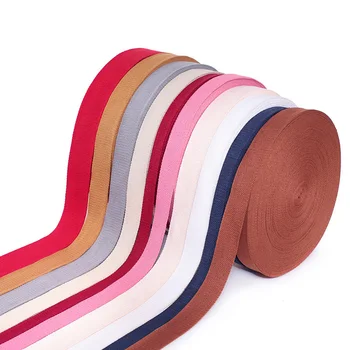 

32mm 10M Canvas Polyester Cotton Ribbon Merceria Belt bag webbing Strap lable ribbon Diy Sewing Bag Belt craft projects Biais