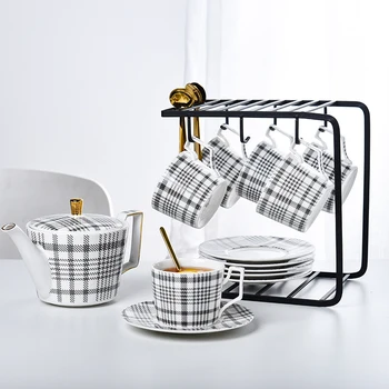 

Small luxury coffee cup set small delicate light luxury cup afternoon tea set coffee set gift box