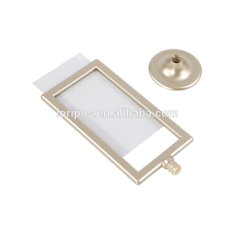 10x20cm Photo Menu Frame pictures telaio Menu Holder Stand Picture Frame Foto frame Desk Sign Label Holder Stand Rack