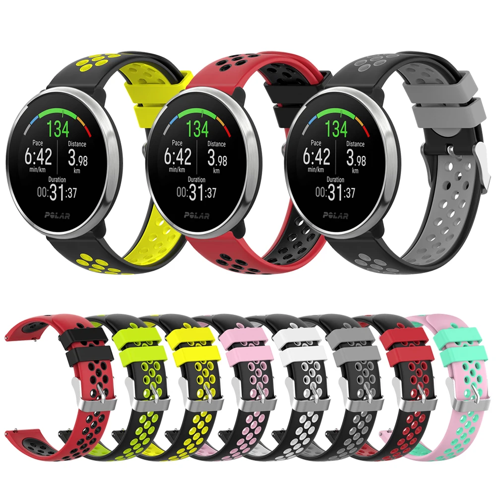 

Watch Strap For POLAR IGNITE Watchband Wrist Band for POLAR Vantage M Smartwatch silicone Bracelet Wristband