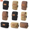 Universal Canvas Mobile Phone Bag For Samsung/iPhone/Huawei/HTC/LG/Xiaomi Wallet Case Belt bag CellPhone Pouch Pocket Handbag ► Photo 1/6