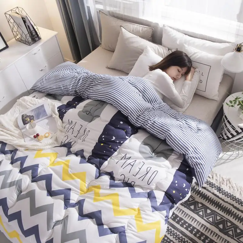 Дизайн Твин/королева/король Размер лоскутное одеяло дома толстые теплые одеяла роскошные печатных зимнее одеяло постельные принадлежности стеганое одеяло - Цвет: Темный хаки